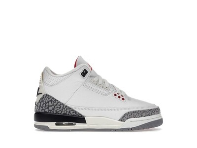 Jordan Retro 3 White Cement Reimagined Youth