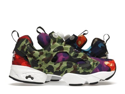 Reebok Instapump Fury Bape Multi Camo