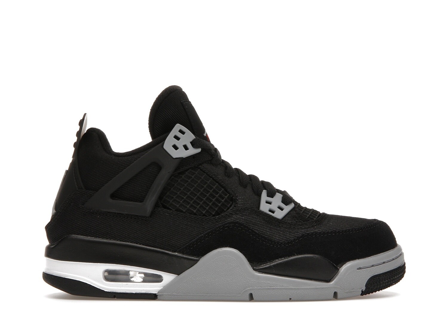 Jordan Retro 4 Black Canvas