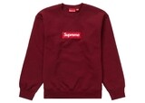 Supreme Box Logo Crewneck (FW22) - Cardinal