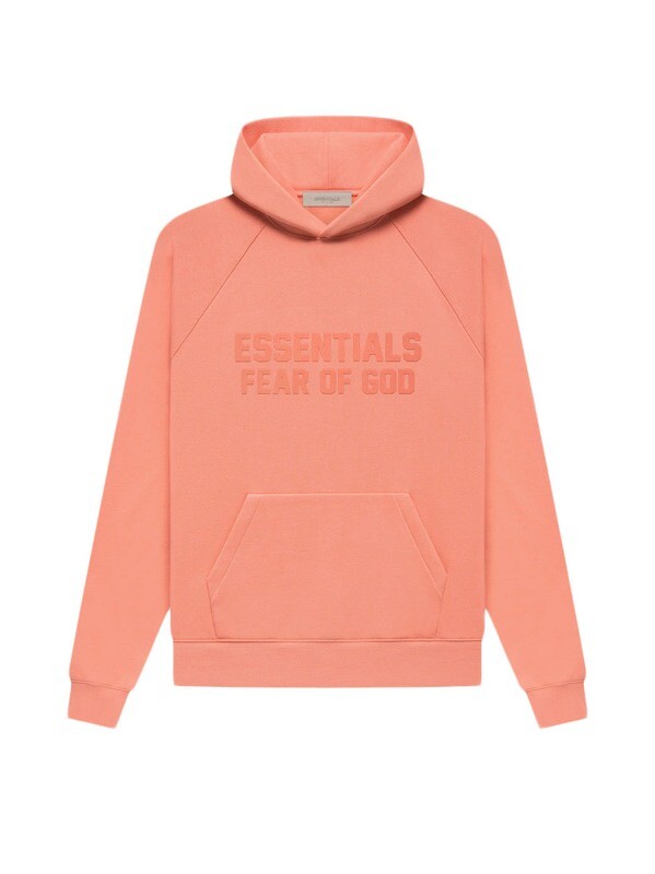 Fear of God Essentials Hoodie - Coral
