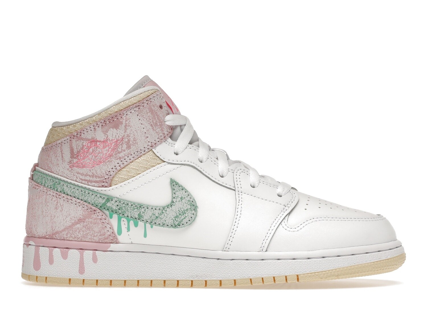 Jordan 1 Mid Paint Drip (GS)