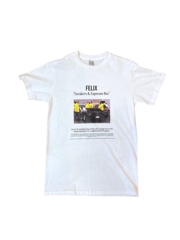 Felix White "Sneaker & Espresso" Jordan T-Shirt