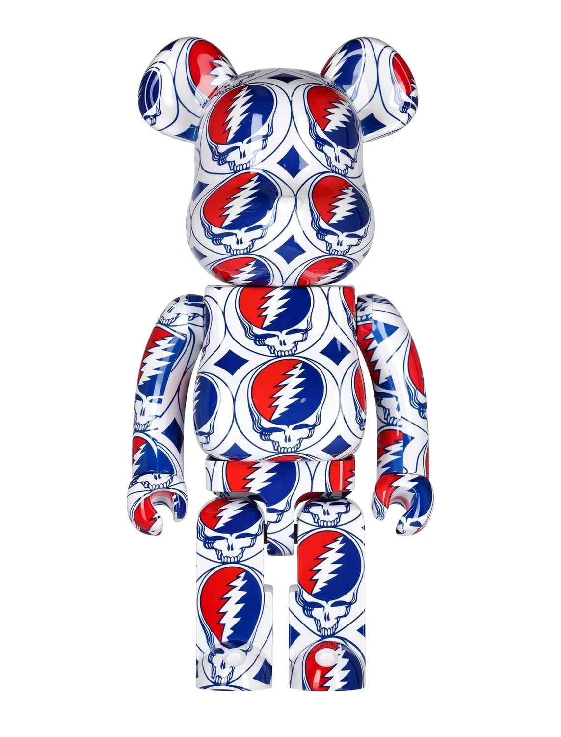 Bearbrick Grateful Dead Steal Your Face 1000%