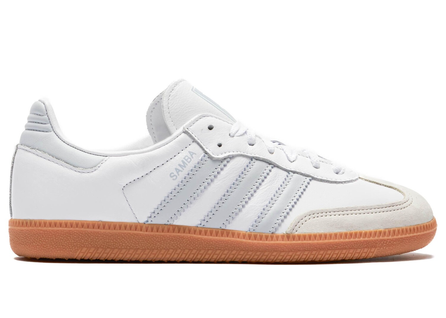 Adidas Samba OG White Halo Blue Gum