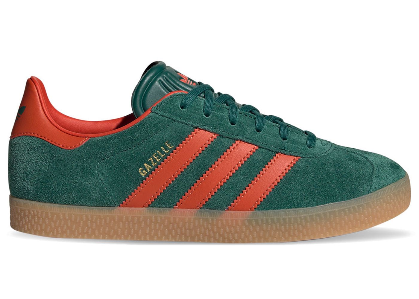 adidas Gazelle Collegiate Green Preloved Red