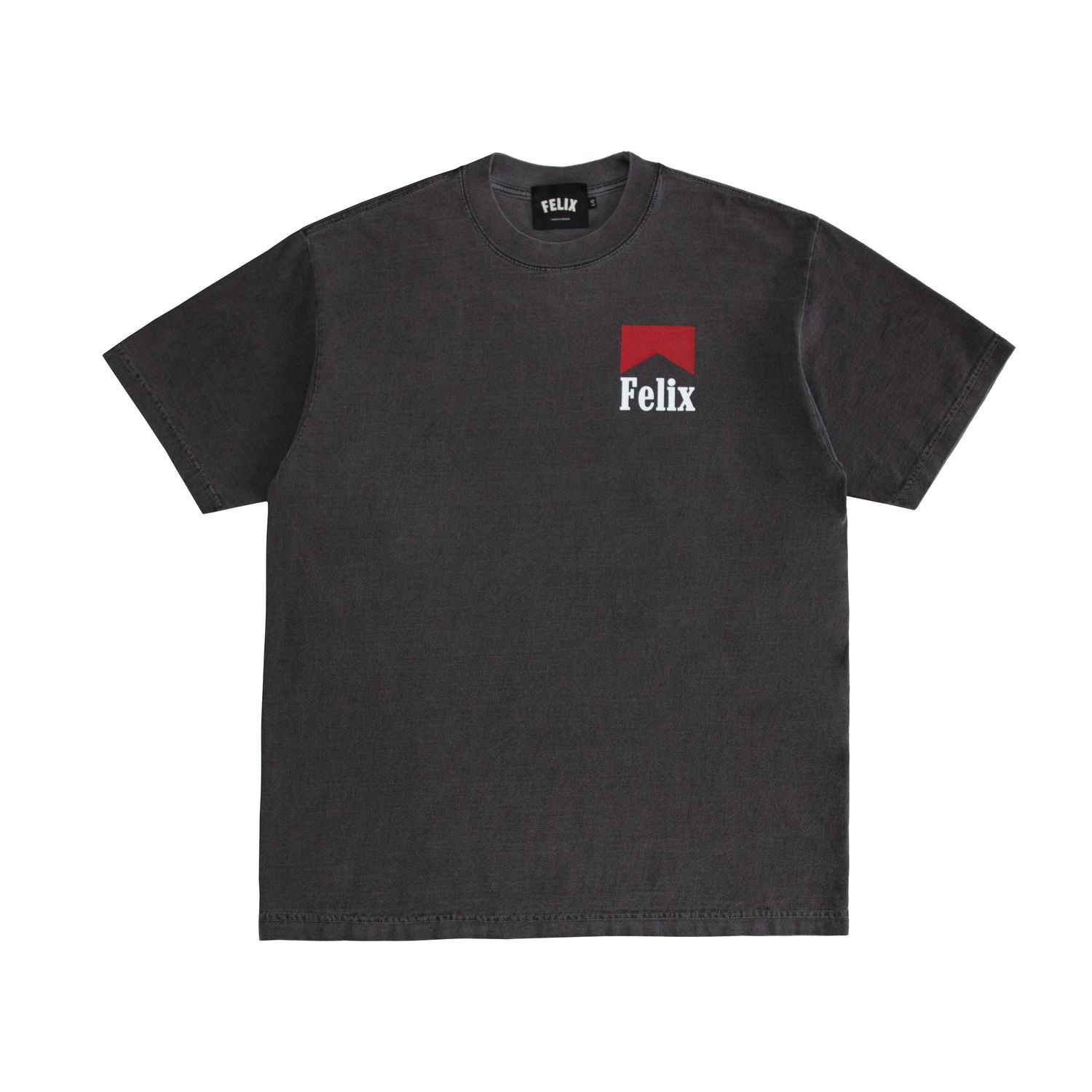 Felix Washed Grey Cigarette Tee
