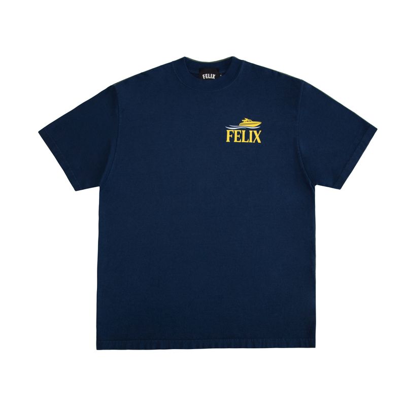 Felix Navy Boat Tee