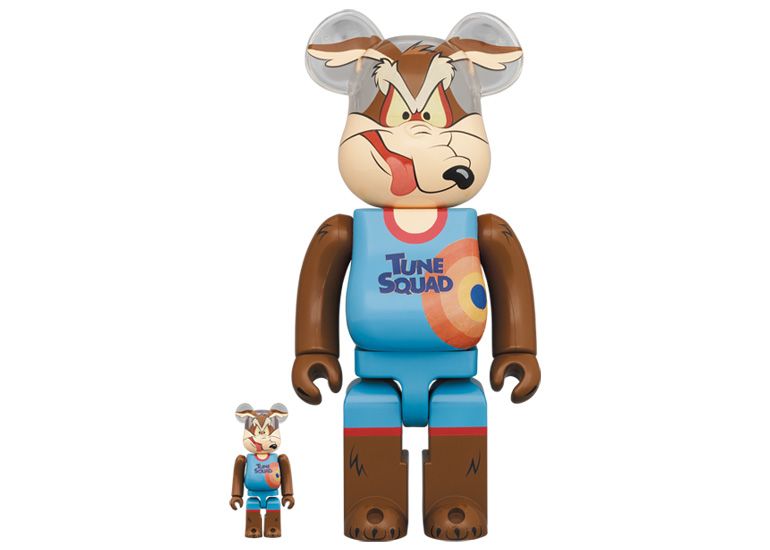 Bearbrick Space Jam: A New Legacy Wile E. Coyote 100% &amp; 400% Set
