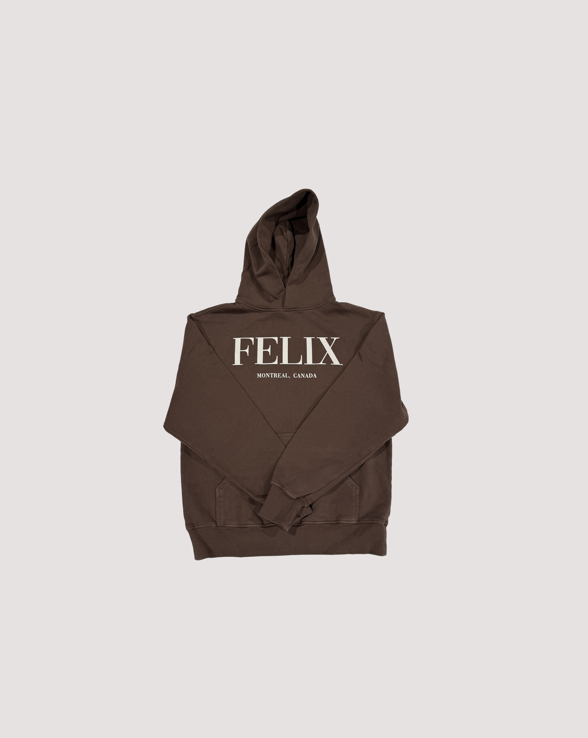 Pullover Brown &quot;Felix&quot; Hoodie FW24