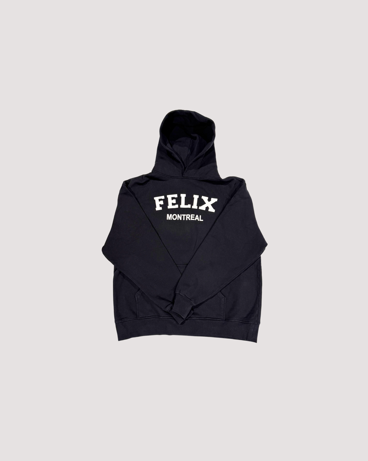 Pullover Black &quot;Felix&quot; Hoodie FW 24