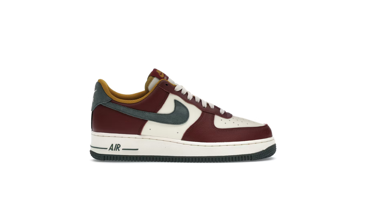 Nike Air Force 1 Low &#39;07 LV8 Dark Team Red Vintage Green