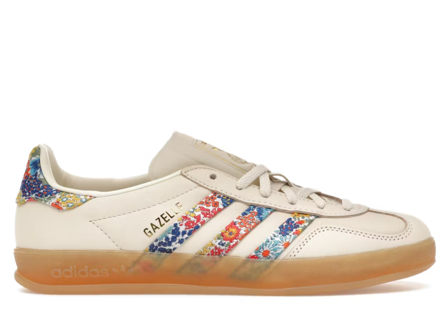 Adidas Gazelle Indoor Liberty London Floral Embroidery Stripes