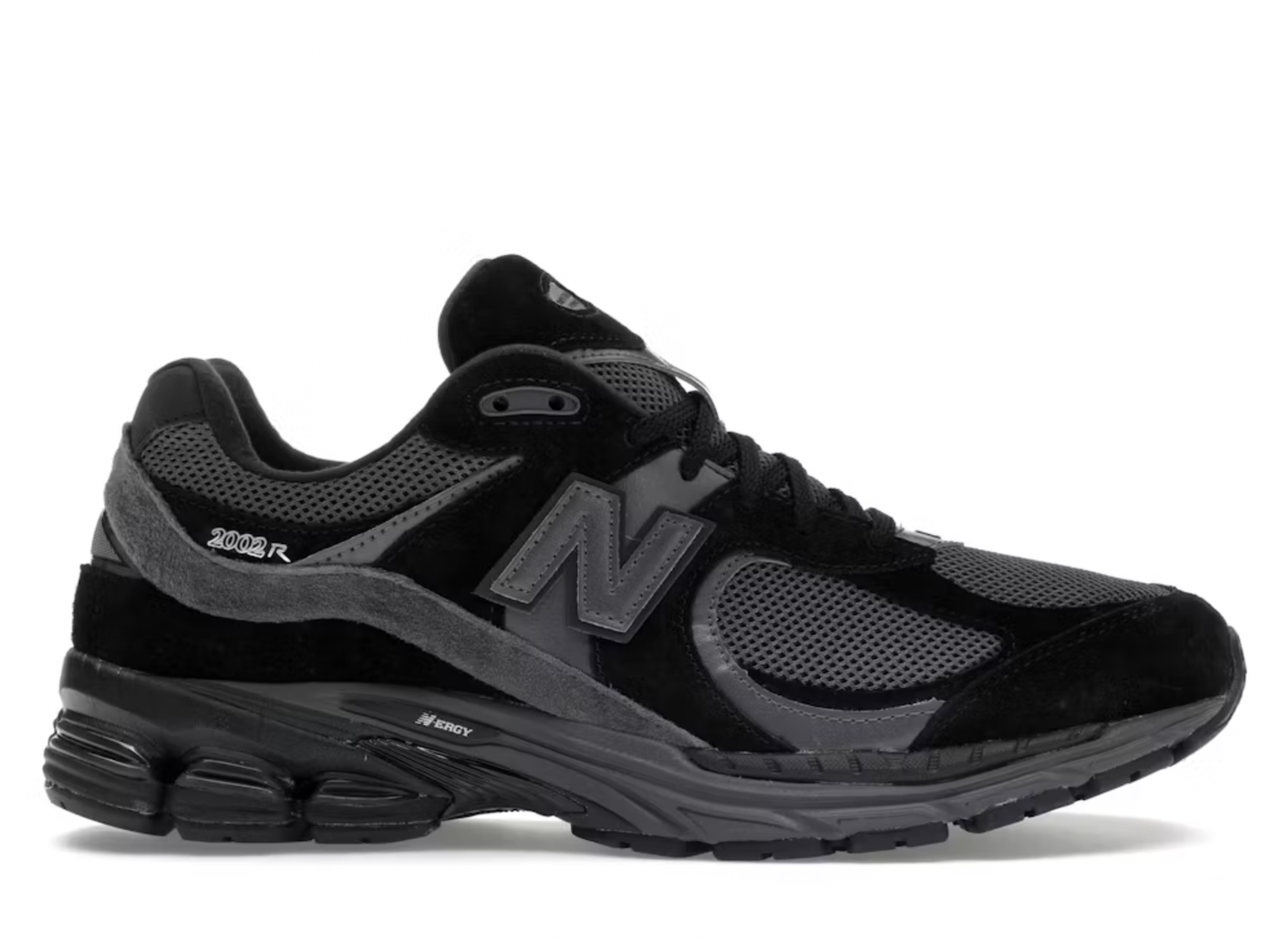 New Balance 2002R Black Dark Grey