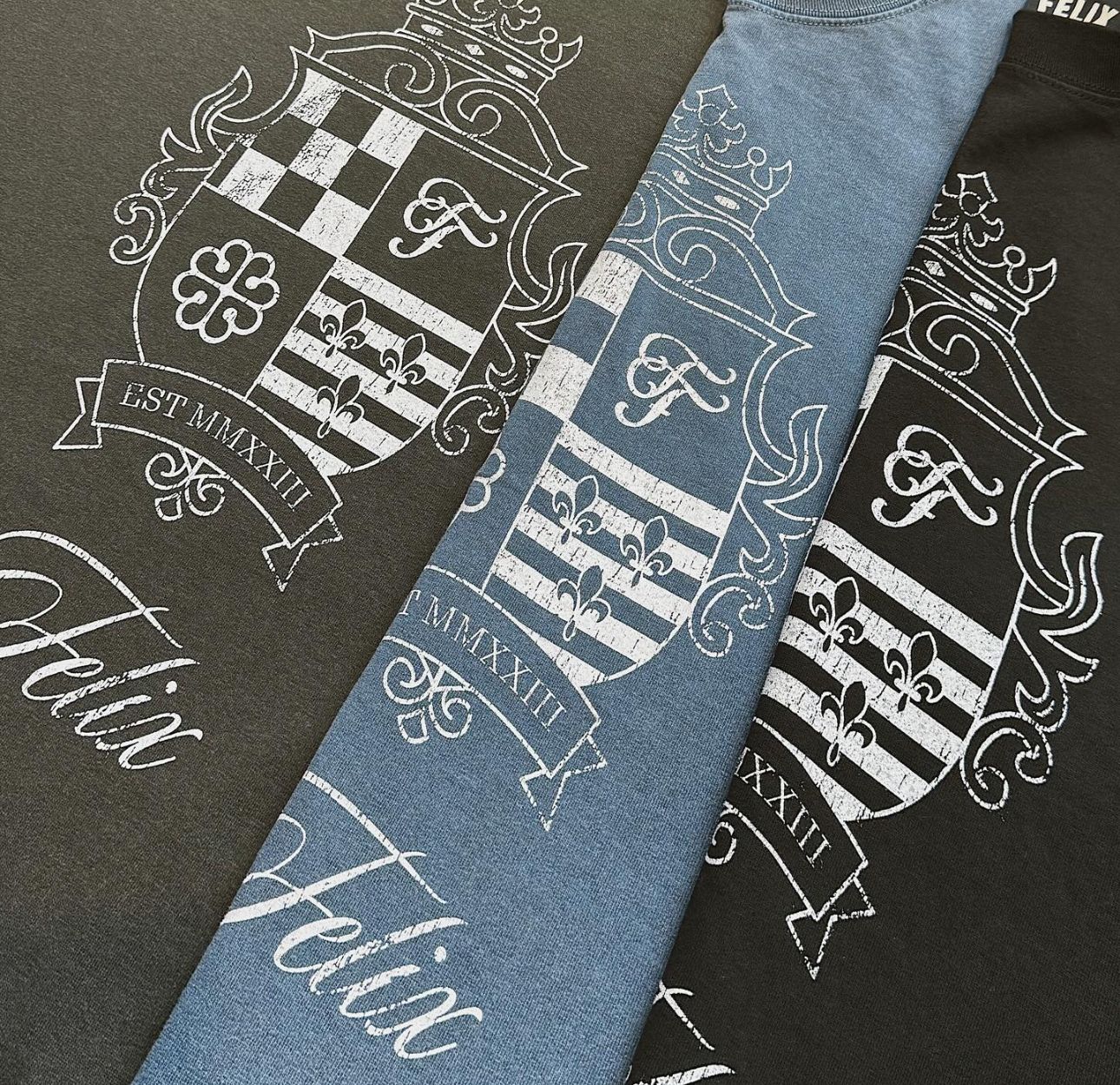 Felix Black Crest T-Shirt