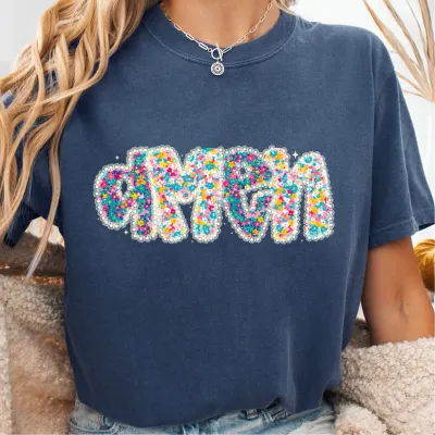 Amen floral COMFORT COLORS T-Shirt