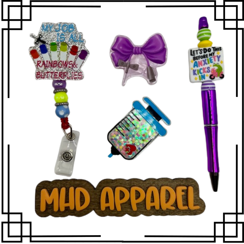 Phlebotomist Badge Reel &amp; Pen Set