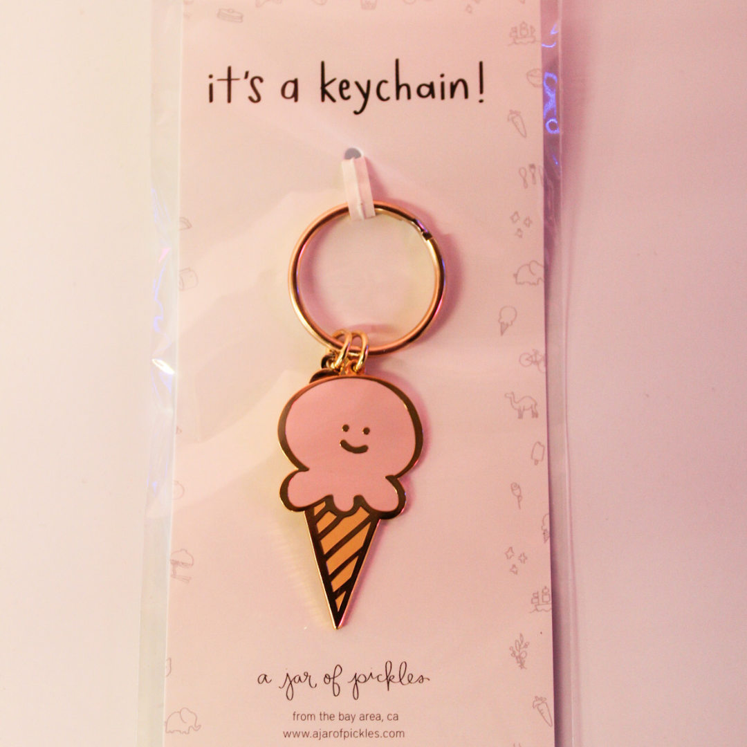 Ice Cream Keychain