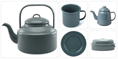 Falcon Enamelware Range - Grey