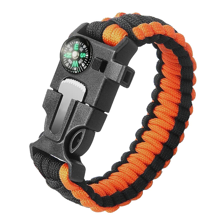 Wildtrak  Survival Bracelet with Compass