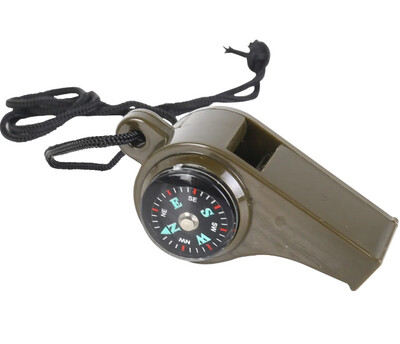 Wildtrak Emergency Whistle with Compass