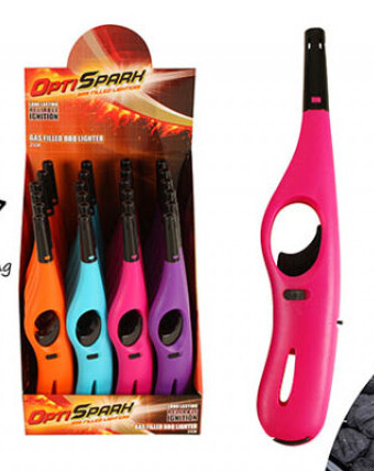 BBQ Lighters &amp; Refill Range, Title: Opti - Short Nose Refillable Lighter 21cm