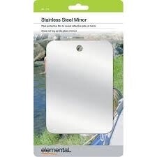 Travel Mirror Range, Title: Stainless Steel