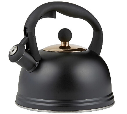 Typhoon Living Stove Kettle Range, Color: Black 1.8L