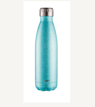 Avanti Fluid Twin Wall Insulated Bottle Glitter &amp; Glimmer Range - 500ml