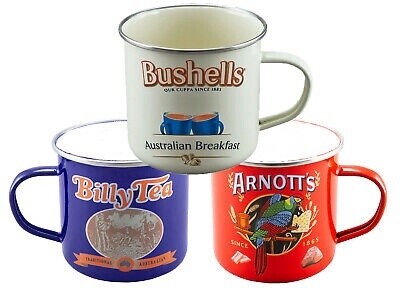 Australian Heritage Icon Enamel Mug Range