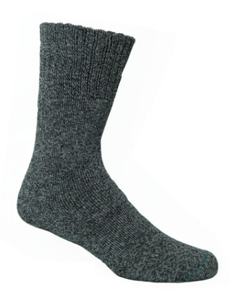 Bamboo Textiles Charcoal Hiker Sock, Color: Charcoal M10-14