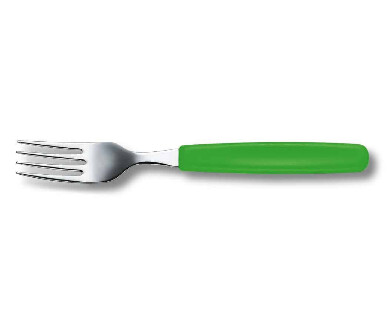 Victorinox Classic Cutlery Single Piece Green Range, Style: Table Fork
