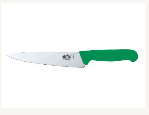 Victorinox Carving Knife Range, Title: Carving 15cm - Fibrox Green