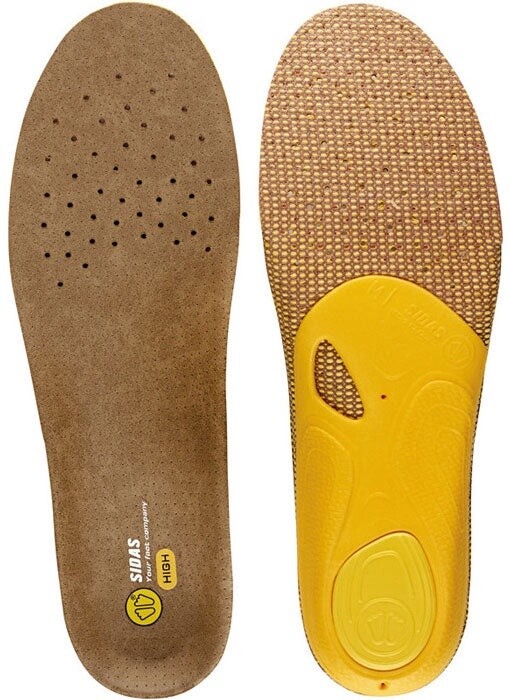 Sidas 3feet Outdoor Insoles - High, Size: XS