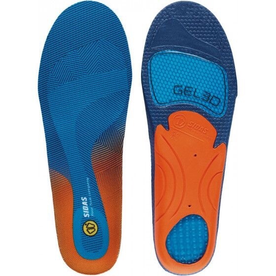 Sidas Cushioning Gel 3D Insoles, Size: Small