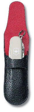 Victorinox Knife/Multitool Pouch Range, Title: Black Leather Suit Classic