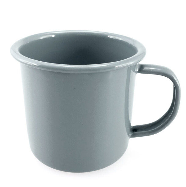 Falcon Enamelware Range - Grey, Title: Mug 9cm
