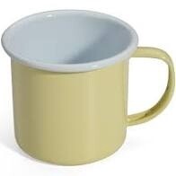 Falcon Enamelware Range - Yellow, Title: Mug 9cm