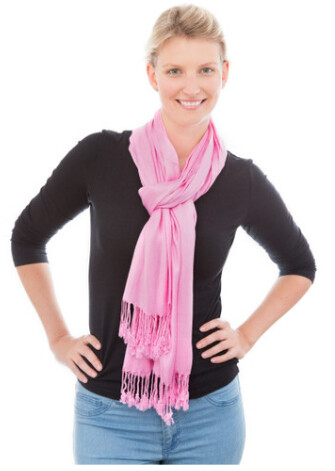 Bamboo Textiles Scarf, Color: Rosa