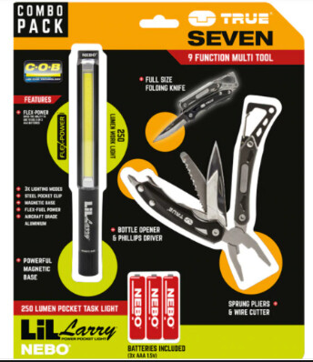 Nebo Little Larry + Seven Combo Pack
