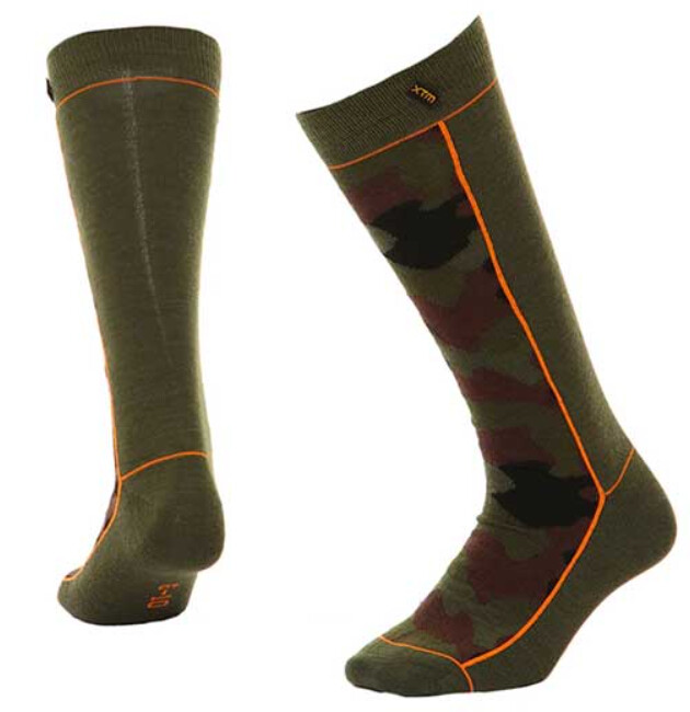 XTM Trooper Kids Socks - Clearance, Size: 5-8 Green