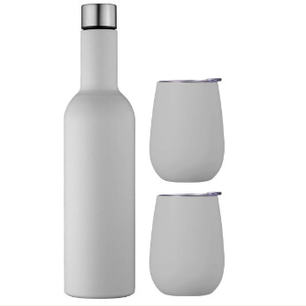Avanti Double Wall Insulated Wine Traveller Set