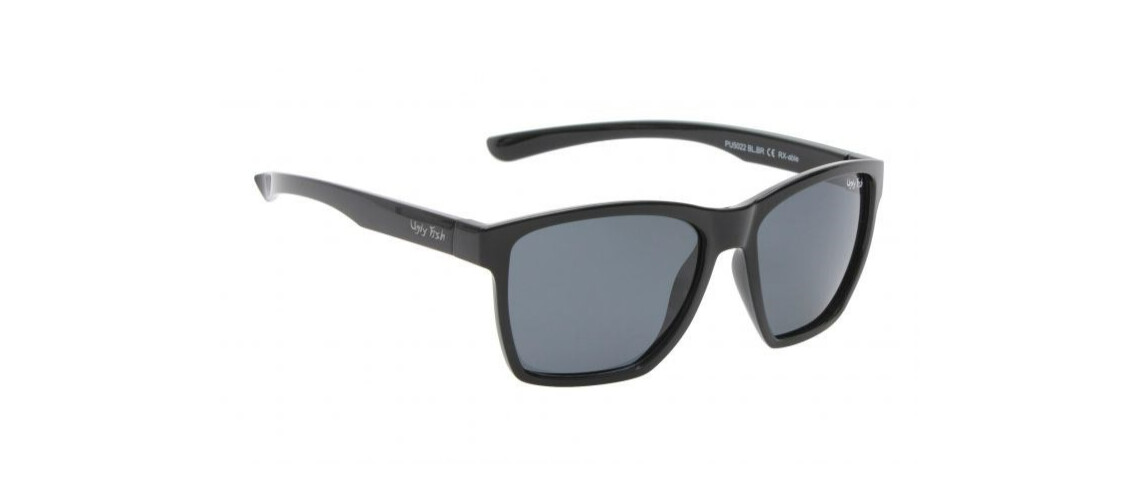Ugly Fish Unique Uglys - Indestructable Sunglasses Range, Code: PU5008 Black/Smoke
