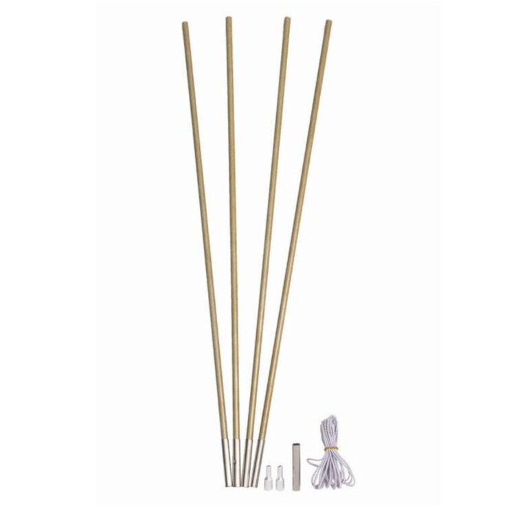 OZtrail Fibreglass Tent Pole Kits - DURAPLUS, Size: 12.5