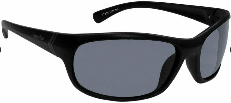 Ugly Fish TR90 Sunglasses Range, Frame/Lense: P7338 Matt Black/Smoke