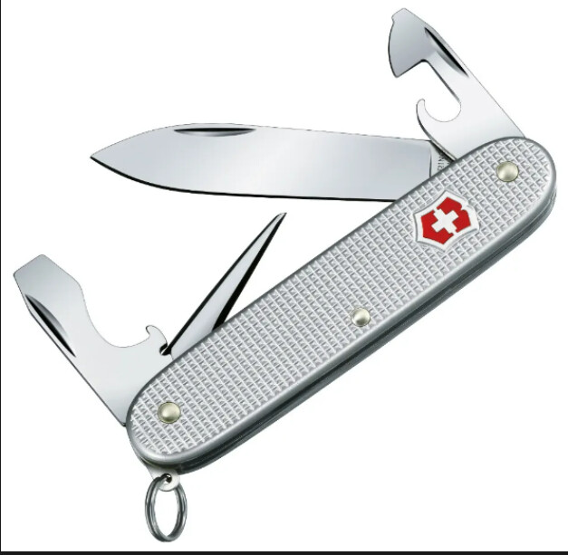 Victorinox Pioneer Original Swiss Army Issue Alox Silver