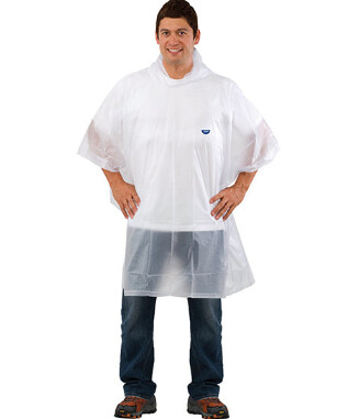 Team Clear Unisex Reusable Poncho