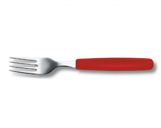 Victorinox Classic Single Cutlery Piece Red Range, Style: Table Fork