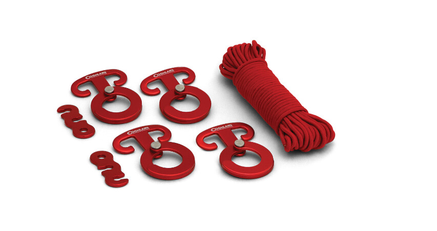 Coghlans Anchor Clip Set Range, Size: 8 Piece Set