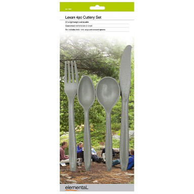 Elemental Lexan Cutlery Set